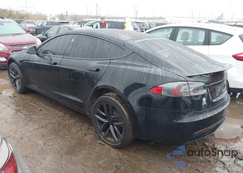 2021 Tesla Model S Plaid Tri Motor All-Wheel Drive из США, поврежденный, VIN 5YJSA1E64MF435717